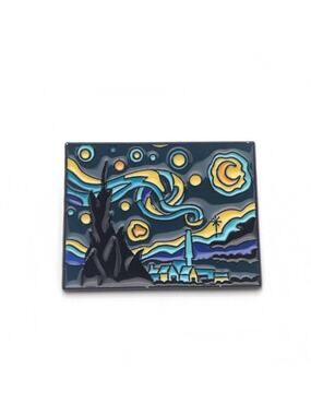 The Starry Night Vincent Van Gogh Enamel Pins 93-2